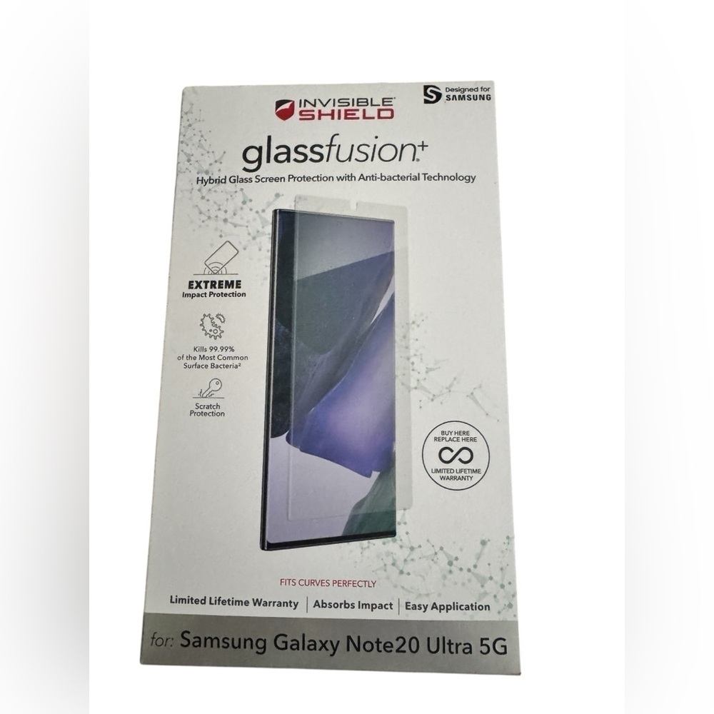 Invisible Shield Glassfusion hybrid glass screen, protect protection.